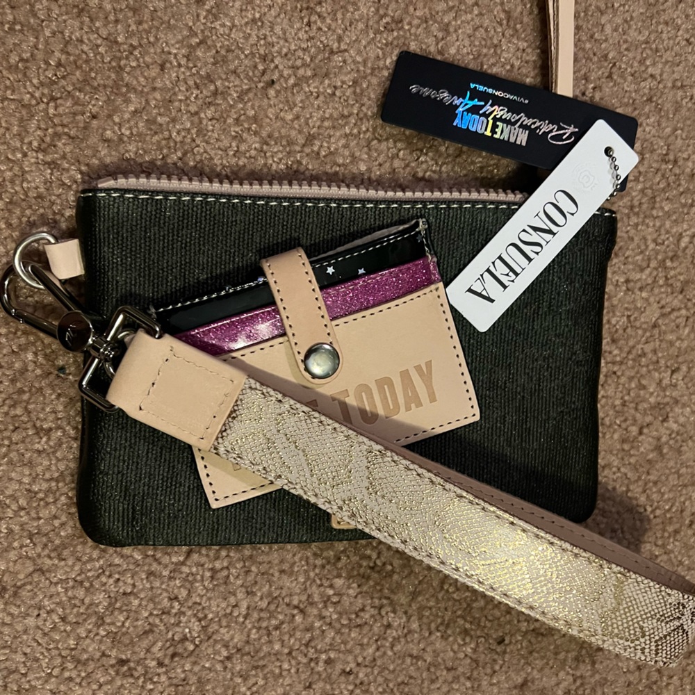 NWT Consuela Zack Combi (wristlet, card case, wallet)